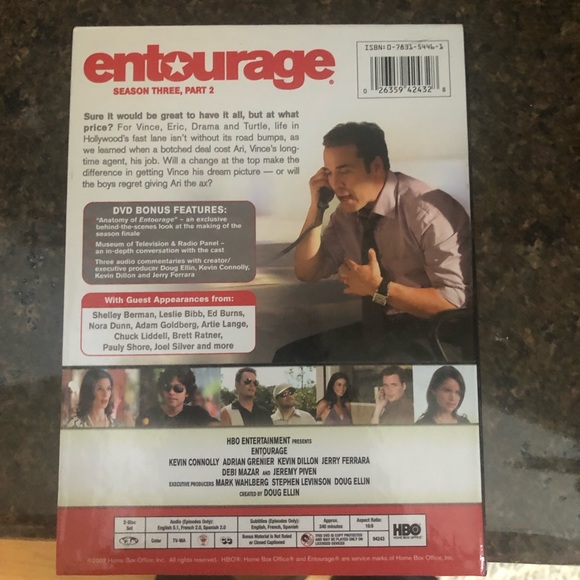 Entourage Season 3 Part 2 DVD - Picture 2 of 2